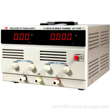 360W 120V 3A & 480W 120V 4A & 600W 120V 5A Variable Single Channel Switching DC Power Supply with CE & RoHS (MCH-K1203D & MCH-K1204D & MCH-K1205D)